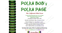 Desktop Screenshot of polkabob.com
