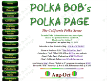 Tablet Screenshot of polkabob.com